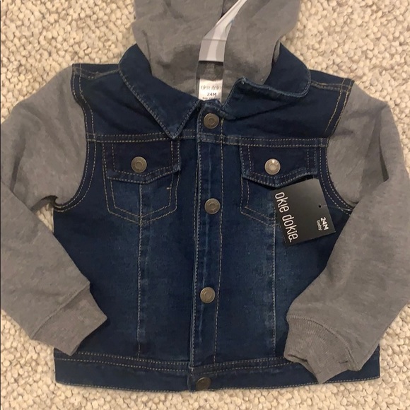 Okie Dokie 24 month denim jacket - Picture 2 of 5